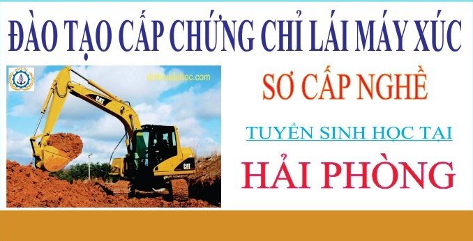 Chứng chỉ lái Máy Xúc tại Hải Phòng